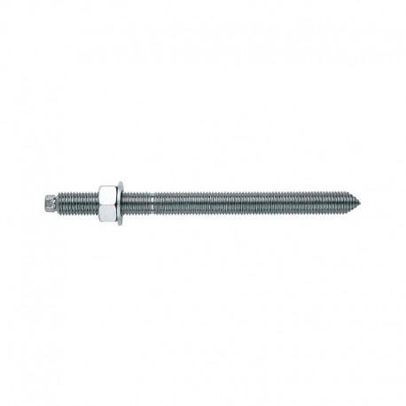 ESPÁRRAGO PARA TACO QUÍMICO M-12 X 160 ZINCADO PACK 10 UD.