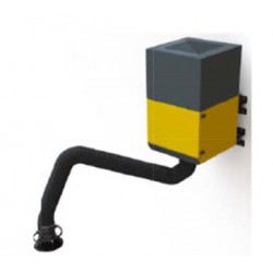 UNIDAD ESTACIONARIA PARA ASPIRACIÓN HUMOS CON BRAZO FLEXIBLE MONO GO