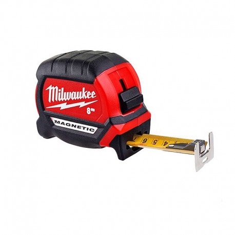 FLEXOMETRO MAGNETICO 8M X 27MM MILWAUKEE