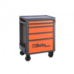 CARRO DE HERRAMIENTAS MÓVIL DE 5 CAJONES RSC24/5-O NARANJA BETA