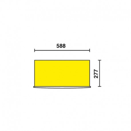 Plano superior RSC23 A Cajonera