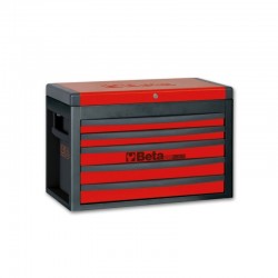 BAÚL PORTA HERRAMIENTAS PORTÁTIL CON 5 CAJONES RSC23-R BETA ROJO