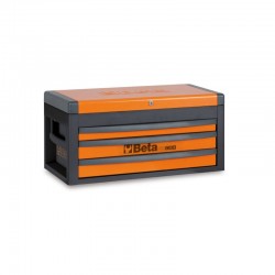 BAÚL DE HERRAMIENTAS PORTÁTIL CON 3 CAJONES RSC22-O BETA NARANJA