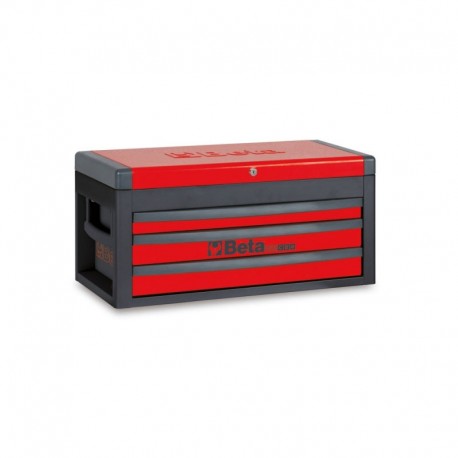 BAÚL DE HERRAMIENTAS PORTÁTIL CON 3 CAJONES RSC22-R BETA ROJA