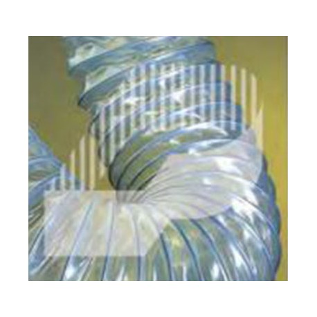 TUBERÍA FLEXIBLE TRANSPARENTE DE POLIURETANO CON REFUERZO