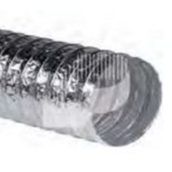TUBO FLEXIBLE DE ALUMINIO DOBLE CAPA SUPERFLEXIBLE CON ACERO