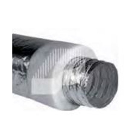 TUBO FLEXIBLE DE ALUMINIO CON AISLAMIENTO TÉRMICO