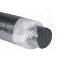 TUBO FLEXIBLE DE ALUMINIO CON AISLAMIENTO ACÚSTICO