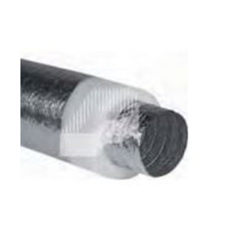 TUBO FLEXIBLE DE ALUMINIO CON AISLAMIENTO ACÚSTICO