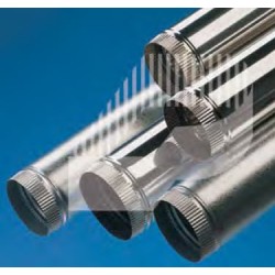 TUBO LISO AUTOCONECTABLE GALVANIZADO LISO