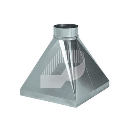 TOLVA DE CHAPA GALVANIZADA CONCÉNTRICA Ó EXCÉNTRICA