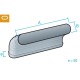 CODO VERTICAL OVAL DE CHAPA GALVANIZADAO ACERO INOX VARIOS GRADOS