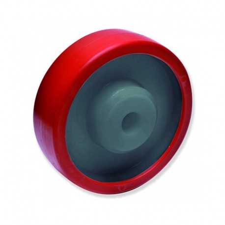 RUEDA PARA ANDAMIO 200 MM REGULABLE HUSILLO 38X500MM CON FRENO DE GOMA Y ACERO CARGA DE 700 KG