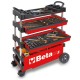 CARRO COMPACTO Y EXTENSIBLE ROJO REF. C27/S BETA