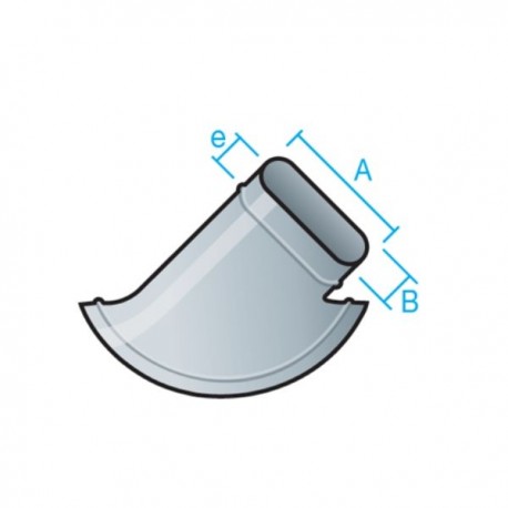 INJERTO A 45° PARA CONDUCTOS OVALADOS