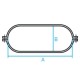 ABRAZADERA OVAL PARA INSTALACIONES DE CHAPA OVALADA