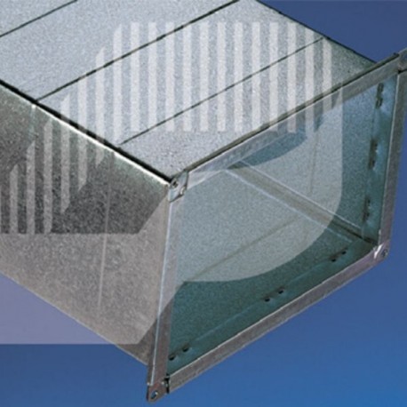 CONDUCTO RECTANGULAR DE CHAPA GALVANIZADA O ACERO INOX