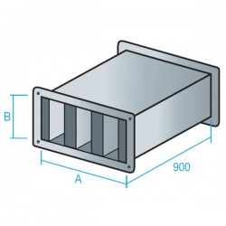 SILENCIADOR RECTANGULAR