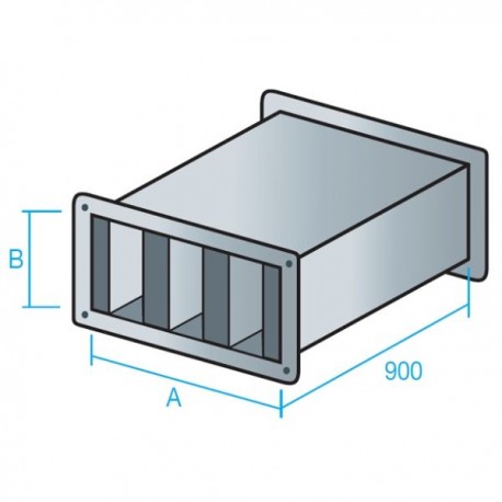 SILENCIADOR RECTANGULAR