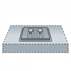 TAPA DE REGISTRO RD PARA RECTANGULAR