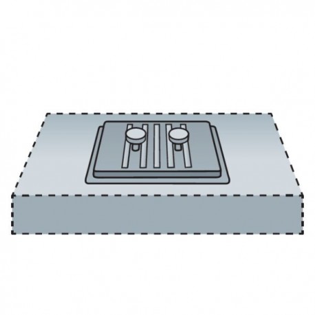 TAPA DE REGISTRO RD PARA RECTANGULAR