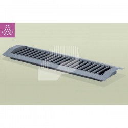 REJILLA PARA CONDUCTO CIRCULAR DE IMPULSIÓN O RETORNO LACADA