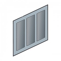 REJILLAS ESTAMPADAS RECTANGULARES