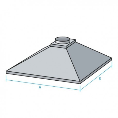 CAMPANA DE EXTRACCIÓN INDUSTRIAL DE CHAPA GALVANIZADA