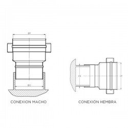ADAPTADORES CALDERA DW-ECO 1.0 304