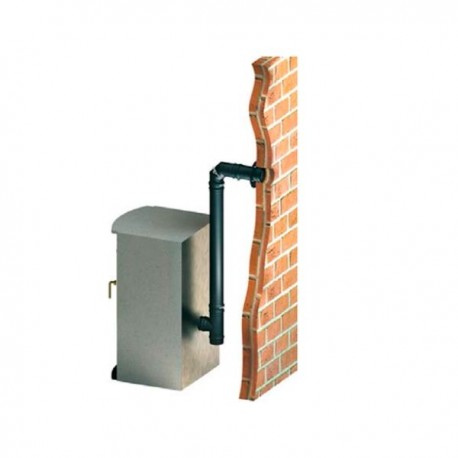 CHIMENEA MODULAR METÁLICA PARA PELLETS EW