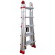 ESCALERA TELESCÓPICA MULTIUSOS PROFESIONAL EN ALUMINIO REF. TELES FARAONE