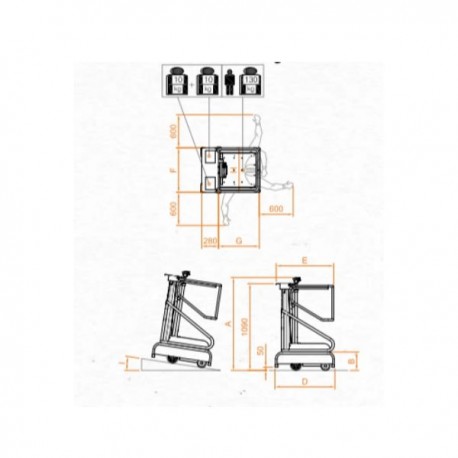 PLATAFORMA AUTOPROPULSADA REF. ELEVAH 40 MOVE FARAONE