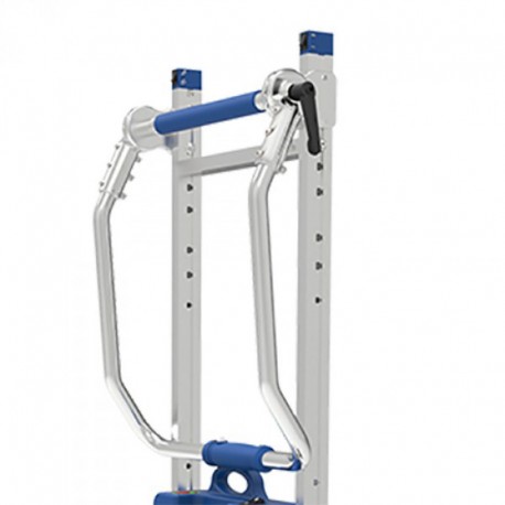 Soporte para carretilla electrica escaleras