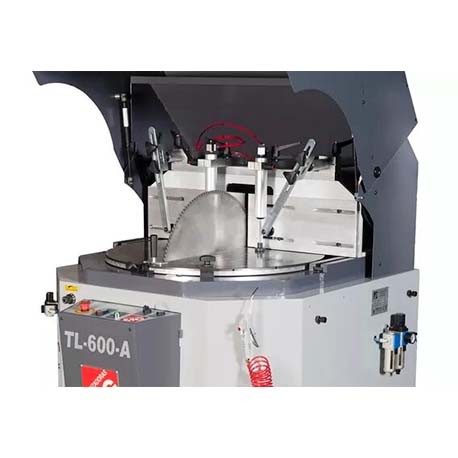 Ttronzadora marca MG automáticaTL-600 AAG CNC plano detalle