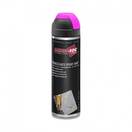 MARCADOR DE OBRA FUCSIA 500ML FLUORESCENTE REF.V403 AMBRO-SOL