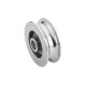 POLEA CANAL 80X16 MM PERFIL U RUEDA PARA PUERTA CORREDERA CARGA MÁXIMA 655 KG ESTEBRO