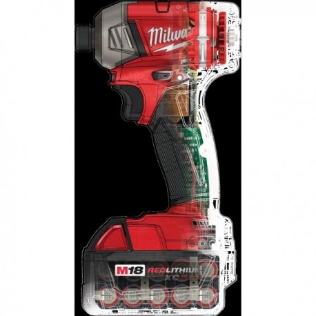 ATORNILLADOR DE IMPACTO SILENCIOSO M18 FUEL SURGE-502X MILWAUKEE