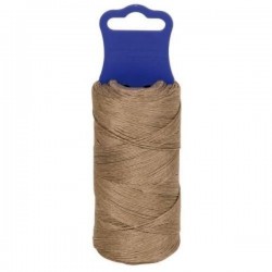 BOBINA DE HILO PULIDO DE CÁÑAMO Nº8 DE 100GRS/1800M REF.454300004900 ROMBULL