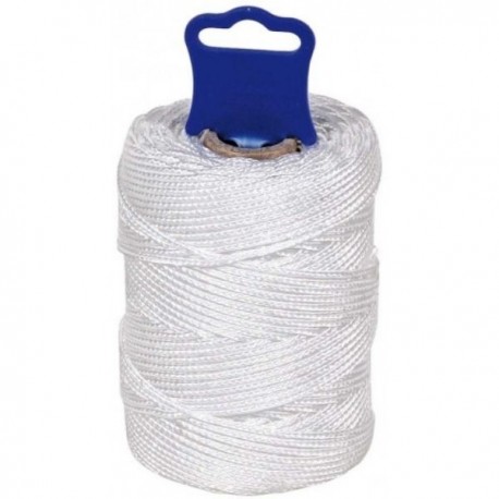 BOBINA DE HILO DE REPLANTEO 8841 PP TRENZADO 1,5MM/ 100M BLANCO REF.421301000944 ROMBULL