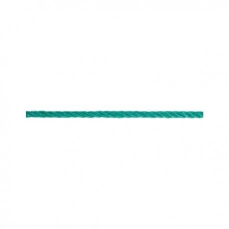 MADEJA DE CUERDA CABLEADA POLIETILENO 5MM 15M VERDE REF.434309001711 ROMBULL