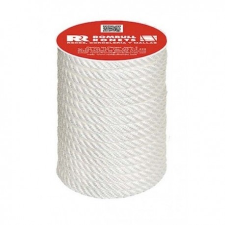 CARRETE DE CUERDA CABLEADA DE POLIPROPILENO 8 MM 25M REF.414412002244 ROMBULL