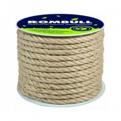 CARRETE DE CUERDA CABLEADA DE SISAL 6MM25M REF.437410002200 ROMBULL