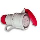 CLAVIJA ENCHUFE HEMBRA CEE 3P+T 380V ROJO REF.FME041100053