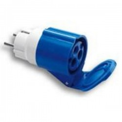 ENCHUFE CLAVIJA CONVERTIBLE 2P+T 250V 16A REF.FME041100063 ASEIN