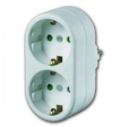 DOMÓTICA ADAPTADOR DE DOS BASES REF.WES103501020 ASEIN