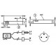 SENSOR MAGNÉTICO DSH REED AIGNEP REF. DSH2R2FM8 CON CONECTOR