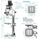 TALADRO DE COLUMNA TSA-32 ERLO