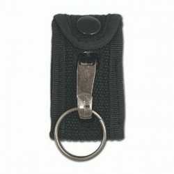 LLAVERO DE NYLON COLOR NEGRO REF.75700 PIELCU