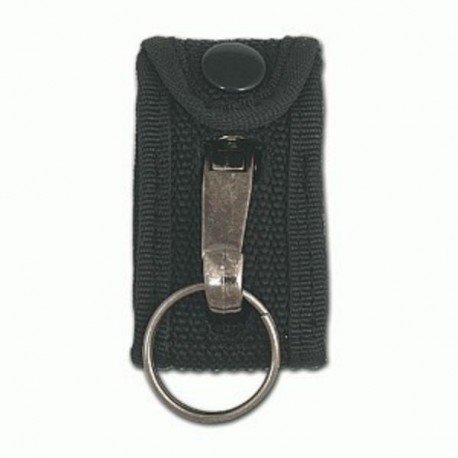 LLAVERO DE NYLON COLOR NEGRO REF.75700 PIELCU