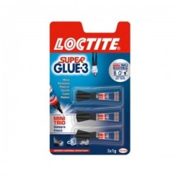 LOCTITE SUPER GLUE 3 MINI TRIO HENKEL